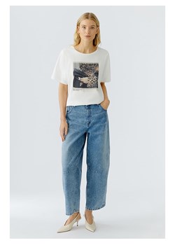 Oui Koszulka w kolorze białym ze sklepu Limango Polska w kategorii Bluzki damskie - zdjęcie 187323718