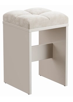 Kaszmirowy taboret welurowym siedziskiem  R2-R13 - id: 53694 - marki Elior - 187324729 Kaszmirowy taboret welurowym siedziskiem  R2-R13 ze sklepu Edinos.pl w kategorii Komody - zdjęcie 187324729