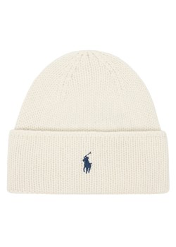 Czapka Polo Ralph Lauren 455954355006 Beżowy ze sklepu eobuwie.pl w kategorii Czapki zimowe damskie - zdjęcie 187324836