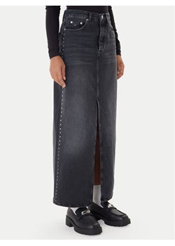 Tommy Jeans Spódnica jeansowa Layla DW0DW21576 Czarny Regular Fit ze sklepu MODIVO w kategorii Spódnice - zdjęcie 187325048
