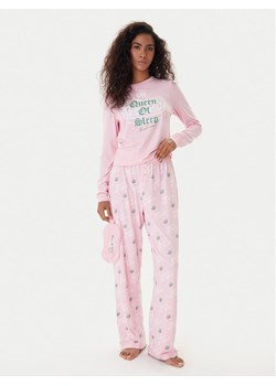 Juicy Couture Piżama JCLPJ225502 Różowy Regular Fit ze sklepu MODIVO w kategorii Piżamy damskie - zdjęcie 187325049