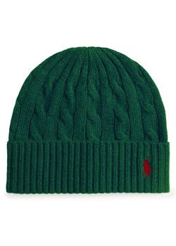 Polo Ralph Lauren Czapka 455981442005 Zielony ze sklepu MODIVO w kategorii Czapki zimowe damskie - zdjęcie 187325086