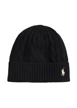Polo Ralph Lauren Czapka 455981442001 Czarny ze sklepu MODIVO w kategorii Czapki zimowe damskie - zdjęcie 187325087