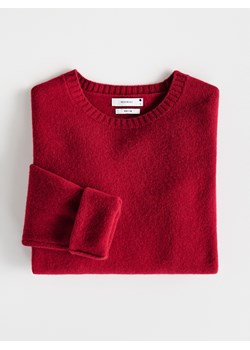 Reserved - Wełniany sweter - czerwony ze sklepu Reserved w kategorii Swetry damskie - zdjęcie 187325627