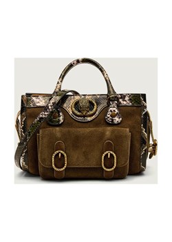 Kurt Geiger Kuferek CHELSEA | zamsz - id: KG255W000050075 - marki Kurt Geiger - 187325735 Kurt Geiger Kuferek CHELSEA | zamsz ze sklepu Gomez Fashion Store w kategorii Kuferki - zdjęcie 187325735