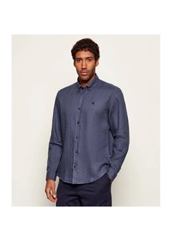 BOSS BLACK Lniana koszula H-LIAM-BD-E-C1-261 | Regular Fit - id: BB261M000031468 - marki BOSS HUGO BOSS - 187325807 BOSS BLACK Lniana koszula H-LIAM-BD-E-C1-261 | Regular Fit ze sklepu Gomez Fashion Store w kategorii Koszule męskie - zdjęcie 187325807