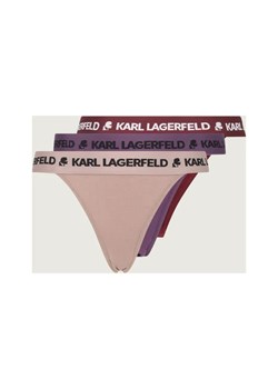 Karl Lagerfeld Figi brazylijskie 3-pack ze sklepu Gomez Fashion Store w kategorii Majtki damskie - zdjęcie 187327155