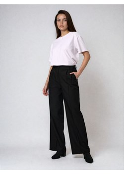 Sinsay - Spodnie wide leg - czarny ze sklepu Sinsay w kategorii Spodnie damskie - zdjęcie 187327687