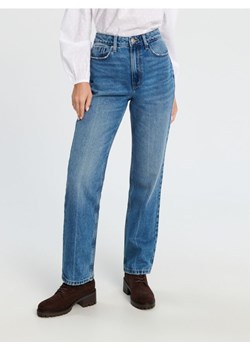 Sinsay - Jeansy straight - niebieski ze sklepu Sinsay w kategorii Jeansy damskie - zdjęcie 187327699