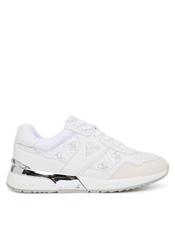 Guess Sneakersy FLFMIC ELE12 Biały - id: 0000305474773 - marki Guess - 187327816 Guess Sneakersy FLFMIC ELE12 Biały ze sklepu MODIVO w kategorii Buty sportowe damskie - zdjęcie 187327816