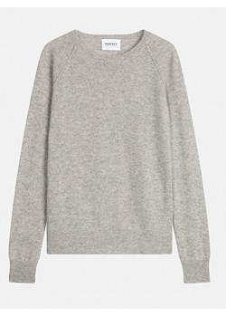 Perfect Cashmere Kaszmirowy sweter &quot;Wilma&quot; w kolorze jasnoszarym ze sklepu Limango Polska w kategorii Swetry damskie - zdjęcie 187328375