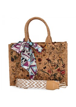 Modna Torebka Damska Na Co Dzień firmy Herisson 1502A540 Multikolor ze sklepu PaniTorbalska w kategorii Kuferki - zdjęcie 187328529