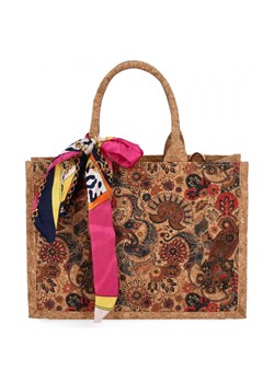 Modna Torebka Damska Na Co Dzień firmy Herisson 1502A540 Multikolor ze sklepu PaniTorbalska w kategorii Kuferki - zdjęcie 187328877