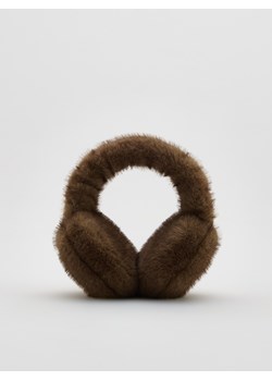 Reserved - Nauszniki ze sztucznego futerka - brązowy ze sklepu Reserved w kategorii Nauszniki damskie - zdjęcie 187329239