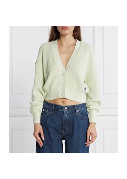 Calvin Klein Jeans Kardigan | Regular Fit ze sklepu Gomez Fashion Store w kategorii Swetry damskie - zdjęcie 187329606