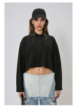 Weekday Koszulka w kolorze czarnym ze sklepu Limango Polska w kategorii Bluzki damskie - zdjęcie 187330118