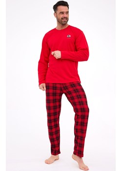 Świąteczna bawełniana piżama męska 124/305, Kolor czerwony-wzór, Rozmiar 2XL, Cornette ze sklepu Primodo w kategorii Piżamy męskie - zdjęcie 187330339