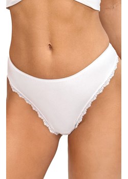 Donna brazyliany damskie bawełniane białe 253, Kolor biały, Rozmiar S, Donna ze sklepu Primodo w kategorii Skarpetki damskie - zdjęcie 187330429