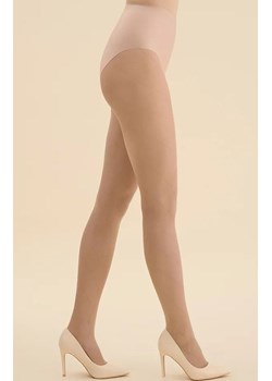 Rajstopy damskie w linie i kropki beżowe Moana 20 DEN, Kolor beżowy, Rozmiar 2, Gabriella ze sklepu Primodo w kategorii Rajstopy - zdjęcie 187330479