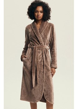 Henderson elegnacki szlafrok damski Dextra 43595-84X, Kolor brązowy, Rozmiar L, Henderson ze sklepu Primodo w kategorii Szlafroki damskie - zdjęcie 187330585