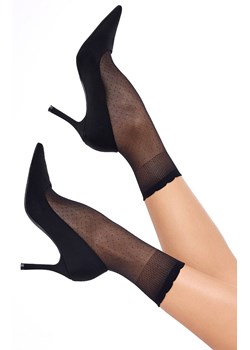 Skarpetki damskie tiulowe czarne 12511 Sprinkle 20 DEN, Kolor czarny, Rozmiar uniwersalny, Knittex ze sklepu Primodo w kategorii Skarpetki damskie - zdjęcie 187330639