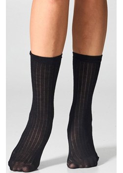 2-pack skarpetki damskie z wełną merynosów czarne W12 Merino, Kolor czarny, Rozmiar uniwersalny, LEGS ze sklepu Primodo w kategorii Skarpetki damskie - zdjęcie 187330716