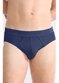 Sloggi bawełniane slipy męskie midi Briefs 10215471-1771, Kolor ciemnoniebieski, Rozmiar L, Sloggi ze sklepu Primodo w kategorii Majtki męskie - zdjęcie 187330808