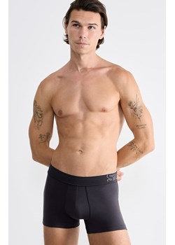 Sloggi bawełniane bokserki męskie Trunks 10215472-3828, Kolor grafitowy, Rozmiar M, Sloggi ze sklepu Primodo w kategorii Majtki męskie - zdjęcie 187330838