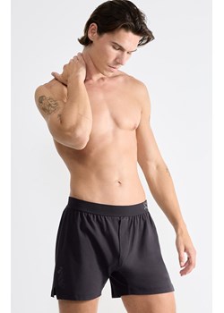 Sloggi bawełniane bokserki męskie Boxer Shorts 10215473-3828, Kolor grafitowy, Rozmiar L, Sloggi ze sklepu Primodo w kategorii Majtki męskie - zdjęcie 187330857