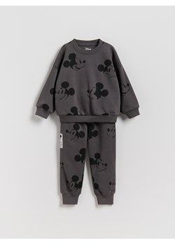 Reserved - Bawełniany komplet Mickey Mouse - czarny ze sklepu Reserved w kategorii Komplety chłopięce - zdjęcie 187331219