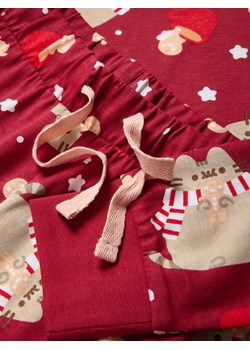 Reserved - Świąteczna piżama Pusheen - czerwony ze sklepu Reserved w kategorii Piżamy dziecięce - zdjęcie 187331926