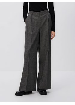 Reserved - Szerokie spodnie w kratę - wielobarwny ze sklepu Reserved w kategorii Spodnie damskie - zdjęcie 187331995