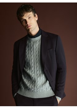 Reserved - Sweter ze świątecznym wzorem - szary ze sklepu Reserved w kategorii Swetry męskie - zdjęcie 187332079