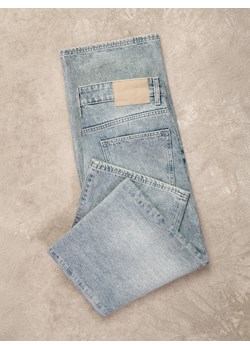 Reserved - Jeansy loose z efektem sprania - granatowy ze sklepu Reserved w kategorii Jeansy męskie - zdjęcie 187332208