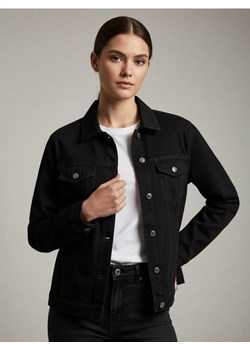 Sinsay - Kurtka jeansowa oversize - czarny ze sklepu Sinsay w kategorii Kurtki damskie - zdjęcie 187333239