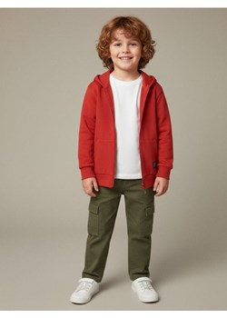 Sinsay - Bluza rozpinana z kapturem - czerwony ze sklepu Sinsay w kategorii Bluzy chłopięce - zdjęcie 187333286