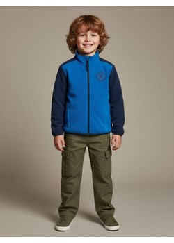 Sinsay - Polarowa bluza ze stójką Active - granatowy ze sklepu Sinsay w kategorii Bluzy chłopięce - zdjęcie 187333288