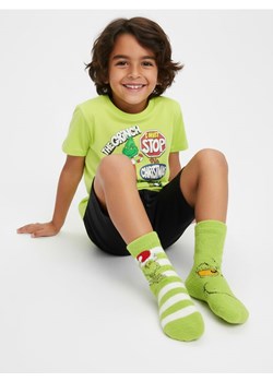 Sinsay - Skarpetki 2 pack Grinch - wielobarwny ze sklepu Sinsay w kategorii Skarpetki dziecięce - zdjęcie 187333299