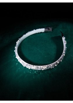 Sinsay - Opaska do włosów z perełkami i kryształkami - srebrny ze sklepu Sinsay w kategorii Opaski do włosów - zdjęcie 187333316