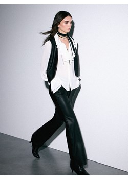 Mohito - Spodnie flare - czarny ze sklepu Mohito w kategorii Spodnie damskie - zdjęcie 187333705