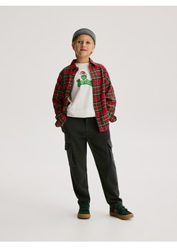 Reserved - Spodnie cargo - ciemnoszary ze sklepu Reserved w kategorii Spodnie chłopięce - zdjęcie 187334056