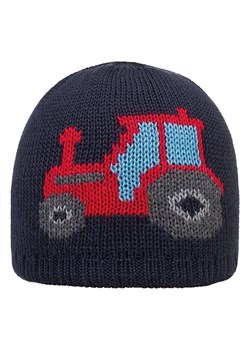 Döll Dzianinowa czapka w kolorze granatowym ze sklepu Limango Polska w kategorii Czapki dziecięce - zdjęcie 187334325