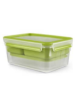 Emsa Pojemnik &quot;Clip &amp; Go&quot; w kolorze zielonym na żywność - 2,2 l ze sklepu Limango Polska w kategorii Pojemniki kuchenne - zdjęcie 187334368