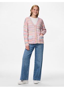 Pieces Kardigan w kolorze jasnoróżowym ze wzorem ze sklepu Limango Polska w kategorii Swetry damskie - zdjęcie 187334826