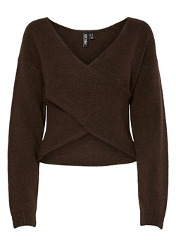 Pieces Sweter w kolorze brązowym ze sklepu Limango Polska w kategorii Swetry damskie - zdjęcie 187335169