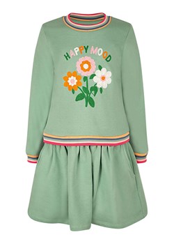 happy girls by Eisend Sukienka w kolorze zielonym ze sklepu Limango Polska w kategorii Sukienki dziewczęce - zdjęcie 187335228