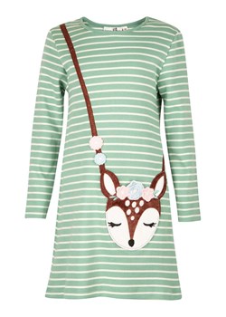 happy girls by Eisend Sukienka w kolorze zielonym ze sklepu Limango Polska w kategorii Sukienki dziewczęce - zdjęcie 187335247