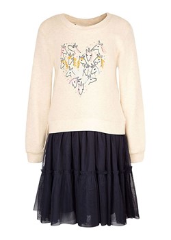 happy girls by Eisend Sukienka w kolorze kremowym ze sklepu Limango Polska w kategorii Sukienki dziewczęce - zdjęcie 187335265