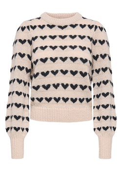 JDY Sweter w kolorze beżowym ze sklepu Limango Polska w kategorii Swetry damskie - zdjęcie 187335576