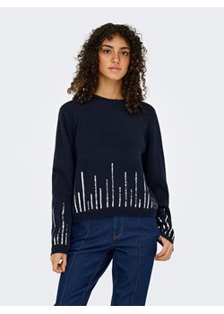 JDY Sweter w kolorze granatowym ze sklepu Limango Polska w kategorii Swetry damskie - zdjęcie 187335637